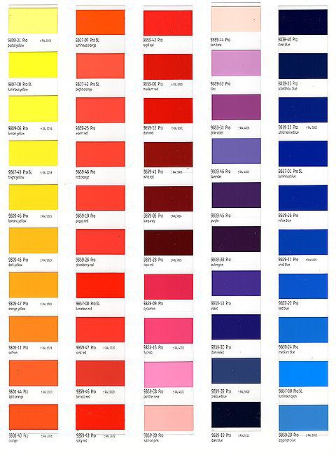 Signfilm Mactac 9800 Colors 123cm
