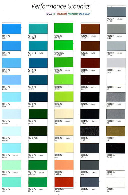 Signfilm Mactac 9800 Colors 123cm