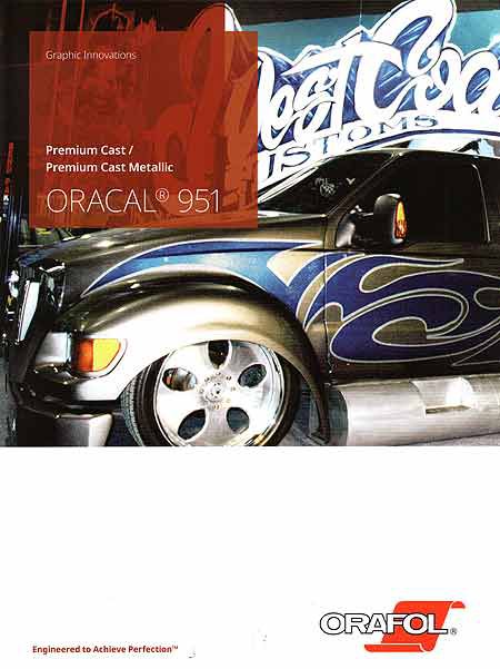 ORACAL® 951 Premium Cast Sign Vinyl