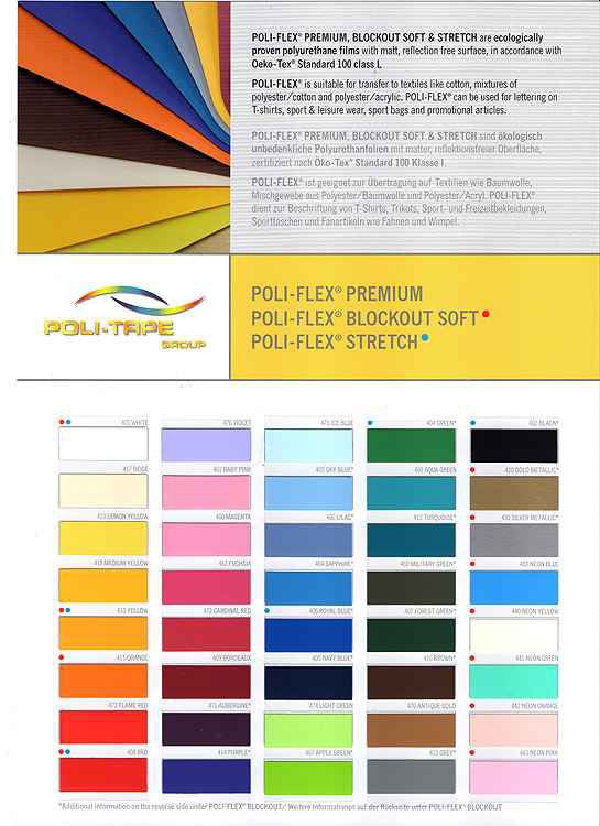 472 Cardinal Red Poliflex Poli-Flex Premium FLEXFOLIE B/ÜGELFOLIE 50 cm x 1 m