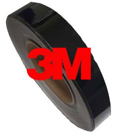 De-Chroming Tape 3M Black Gloss width 5cm