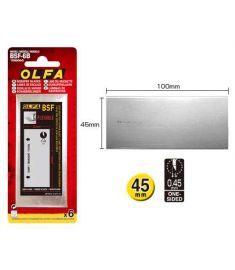 BSF-6B Olfa Flex Blade Unit 6 Pieces/Blister Blade 10cm