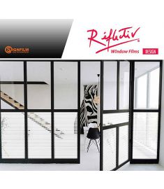 Reflectiv INT 212 White Stripes 13mm Width 152cm