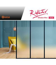 Reflectiv INT 420 Frosted With 2 Stripes Width 152cm