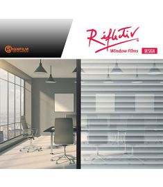 Reflectiv INT 435 White Strips of 43mm Width 152cm
