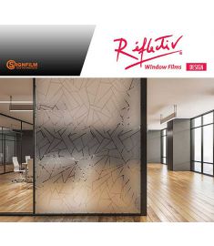 Reflectiv INT 520 Broken Glass Frosted Width 152cm